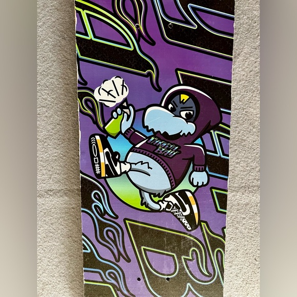 Tampa Bay Rays Skateboard Deck Raymond Mascot Bally Sports 31x7.75” Rare MLB - Picture 5 of 10